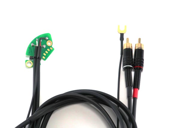 Technics SL-1200 MK3 MK7用RCAケーブルに交換済み New RCA Cable for Technics SL 1200 | SL 1210 | MK2 | MK3 | MK3D