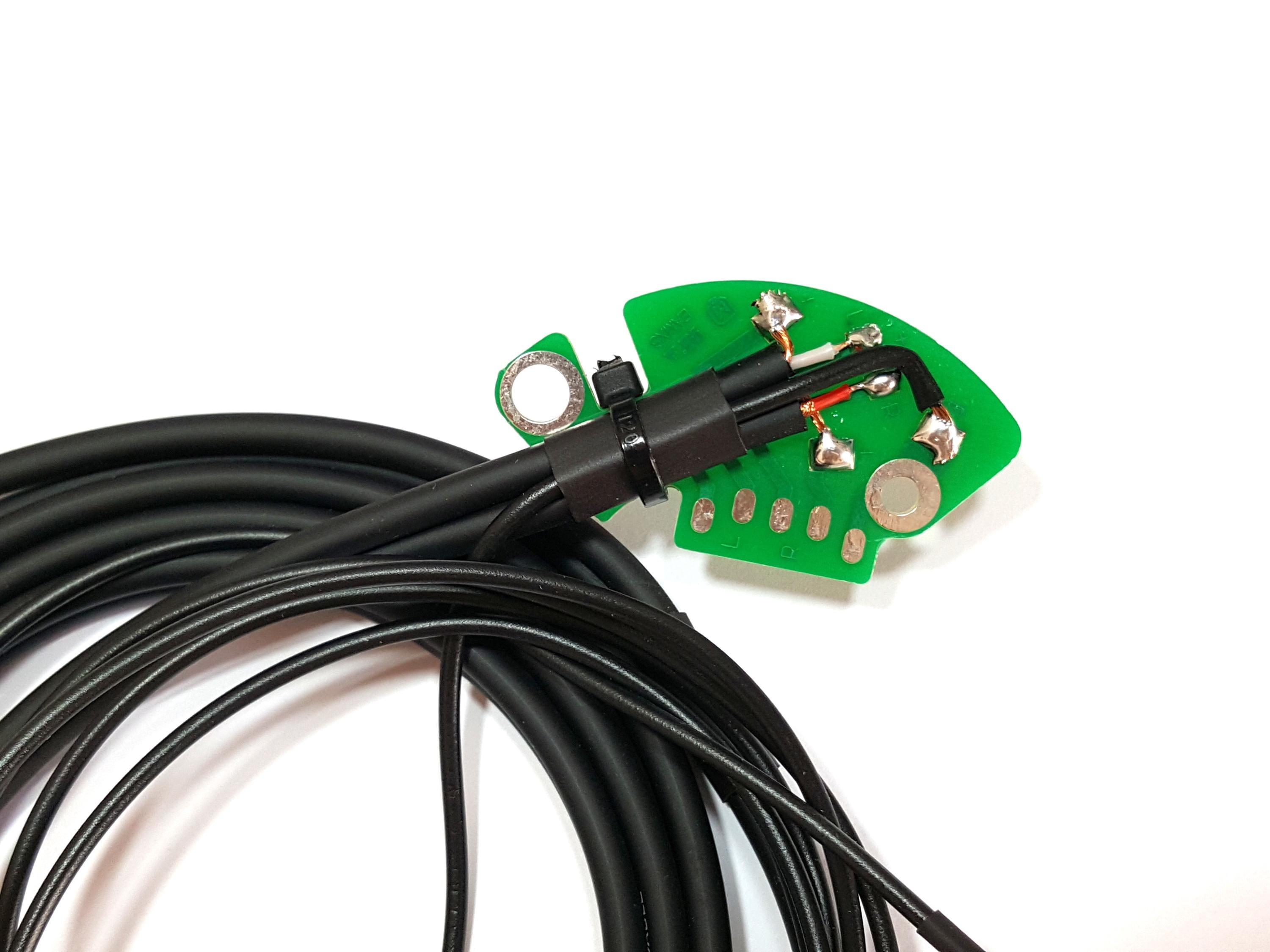 DJSpares Cavo Audio Alta Fedeltà Per Technics SL1200/SL1210 - Bassa Capacità 1,3m, Connettori Oro