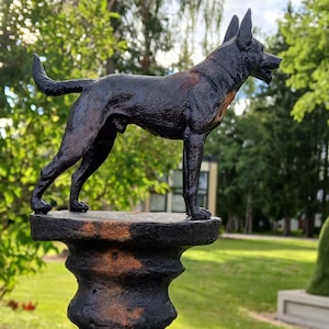 Malinois figure, Malinois dog, Belgian Shepherd, Belgian Shepherd figure, Belgian dog sculpture