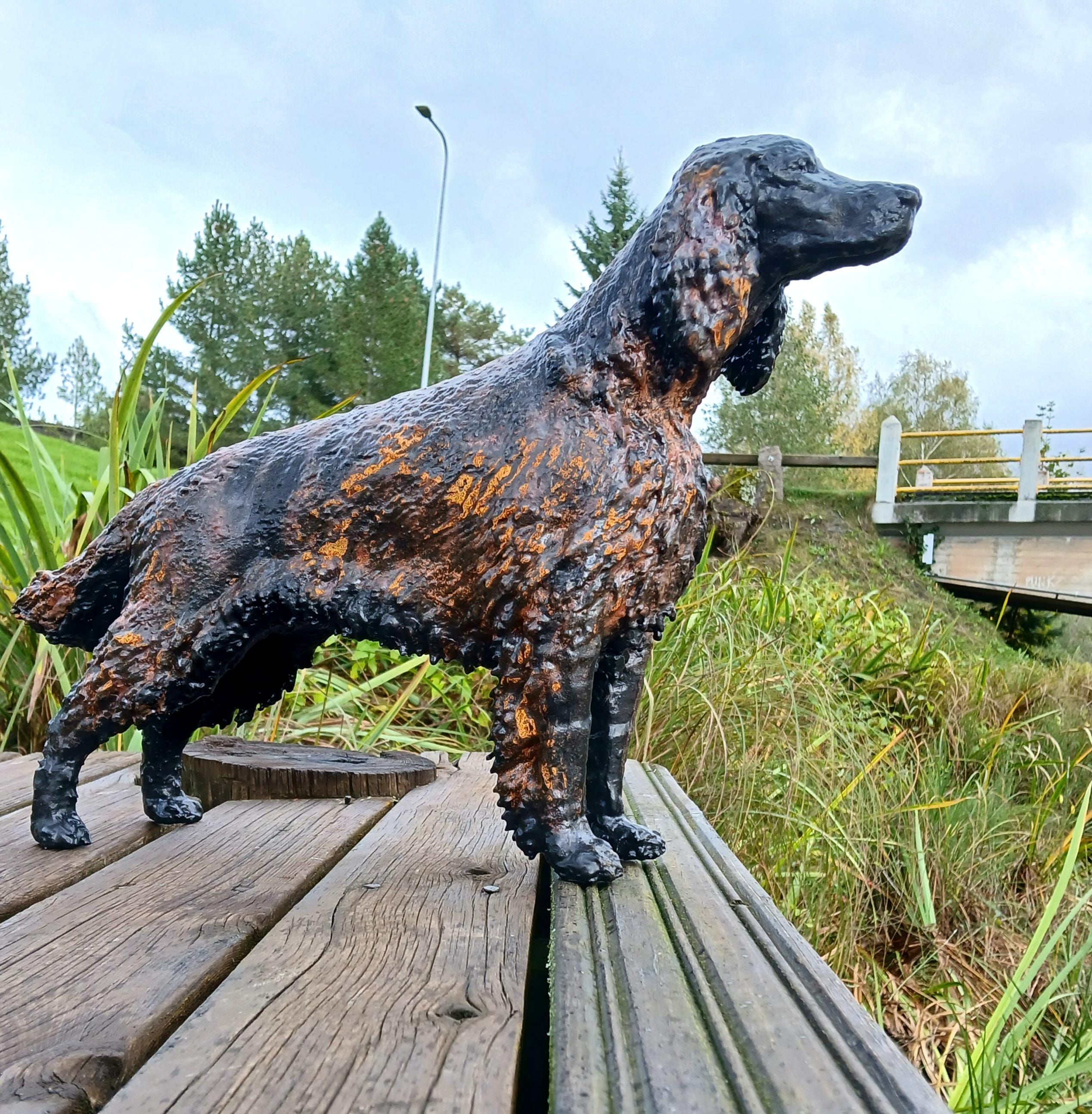 Worcester Pewter アイリッシュセッター 置物 Irish Setter Figurine - Etsy