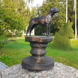 Rhodesian Ridgeback, sculpture Rhodesian Ridgeback, figure Rhodesian Ridgeback, dog sculpture, concrete dogs, beautiful sculpture,