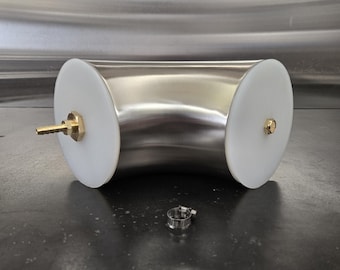 5" Silicone purge plugs with diffusers for stainless tig welding high heat resistance