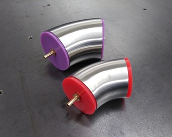 2.5" and 3" Silicone purge plugs for tig welding stainless steel high heat resistance