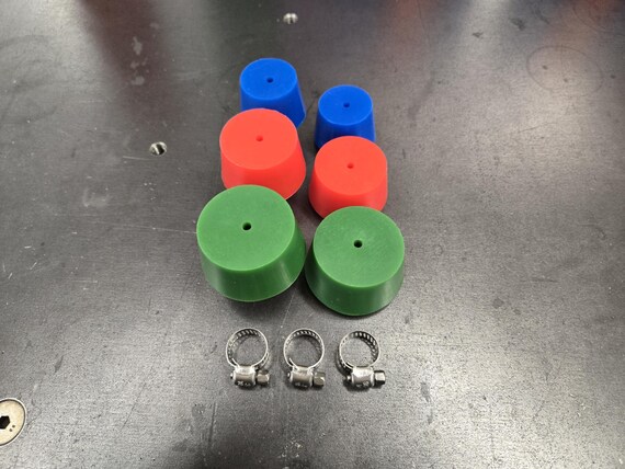thumbnail image 2 of SDL Silicone Purge Plug Kit For TIG Welding – 2.5” And 3” Sizes For Stainless Tubing (USA Made) 2 of 4