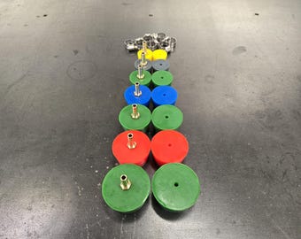 Silicone Purge Plug Kit 3/4 to 2 Inch (14 Plugs) - Tig Welding Exhaust Fabrication