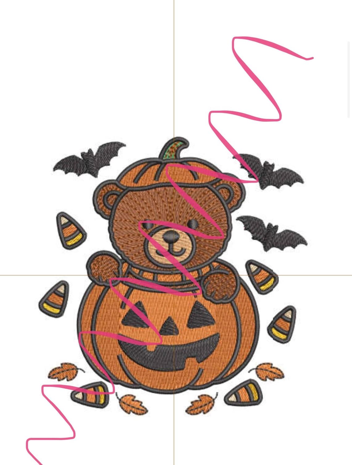 Halloween Teddy Bear Embroidery Download - Etsy