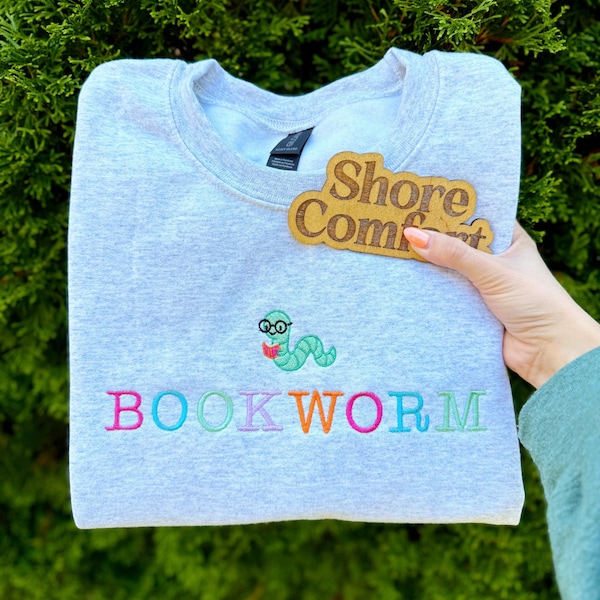 Bookworm Embroidery Download