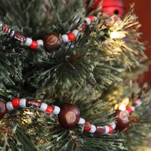 Football Buckeye Garland - 6 ft