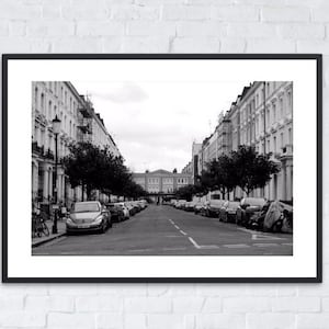 Poster Notting Hill 2 (London) - DIN A4, A3, A2, A1 (horizontal)