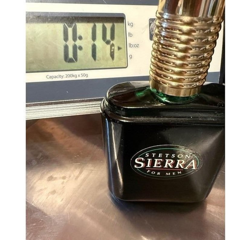 Vintage Stetson Sierra for Men's Cologne 3.5oz 103ml New/Never Used No Box Bild 6