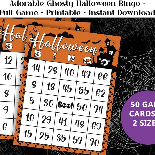 Halloween Bingo - Etsy