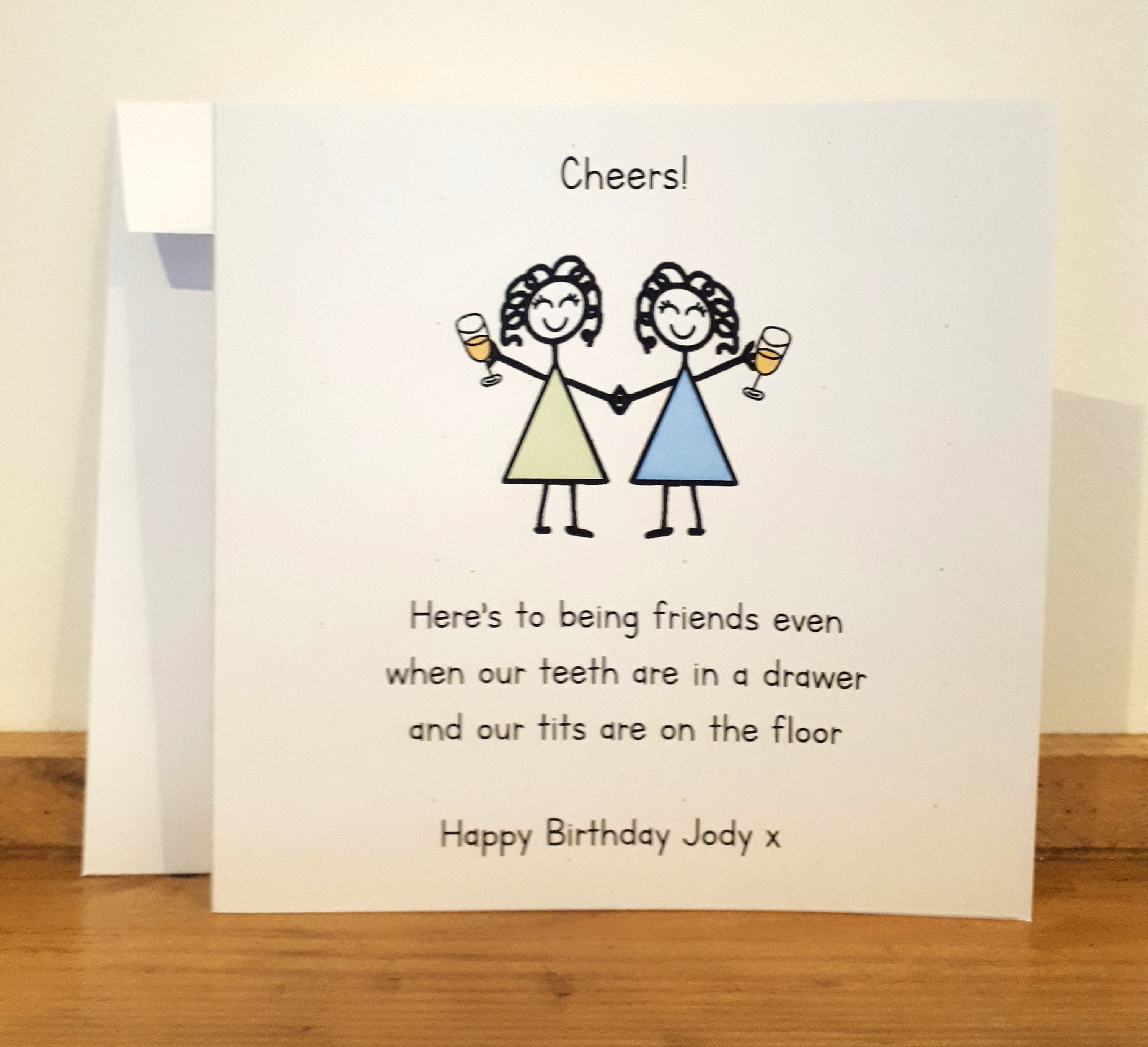 Best Friend Birthday Card / Bestie Birthday Card funny - Etsy