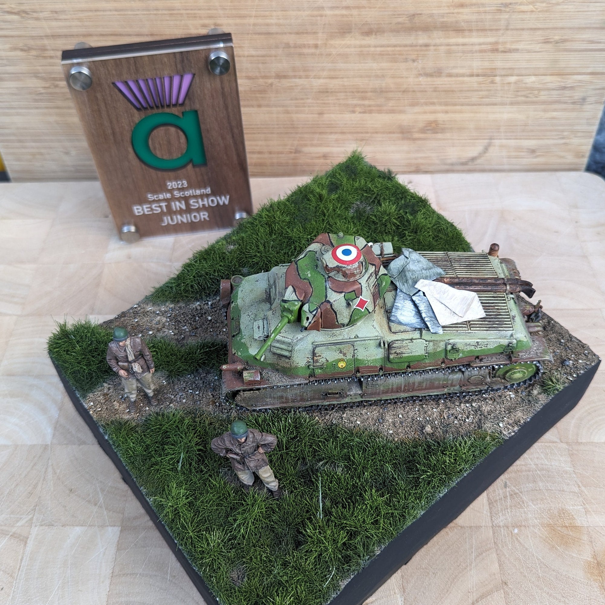 Maquette 1/35 Char Français Somua S35 - Seconde Guerre Mondiale - États-Unis