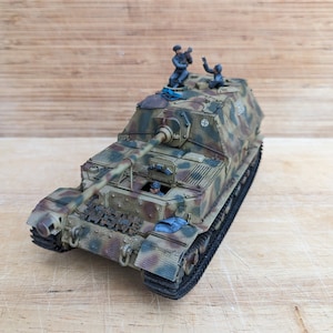 Elefant Ferdinand 1/35 scale model tank, military model, professionally built scale model, tank fan gift