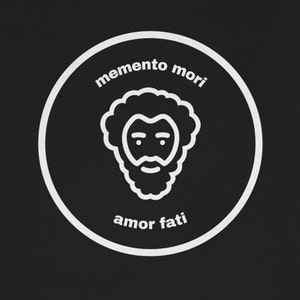 Marcus Aurelius Memento Mori Amor Fati, Stoic Philosopher, Stoicism, stoic t shirt gift for him her