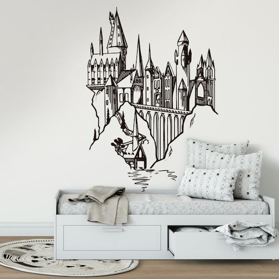 Harry potter Fun Kids Magical Bedroom Boys/Girls Wall Art Sticker/Decal