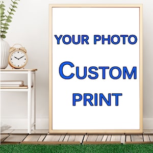 Custom Photo Canvas Prints - Your Picture on Canvas - Personalized Canvas - Your Custom Art - Custom Poster Print - Wall Decor - Painting