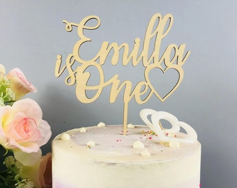 Topper de gâteau d’anniversaire personnalisé - Topper de gâteau d’anniversaire personnalisé - Décoration de gâteau - Fournitures d’anniversaire