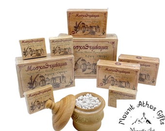 Athos Incense 50gr/1.76 oz Monastery of Gregoriou - Thymiama Agiou Orous - Afonski Ladan Ладан Афонский