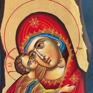 Santa Virgen María Hecha a mano