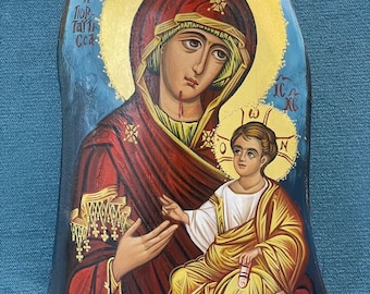Panagia Portaitissa Hand made Holy Virgin Mary of Iviron
