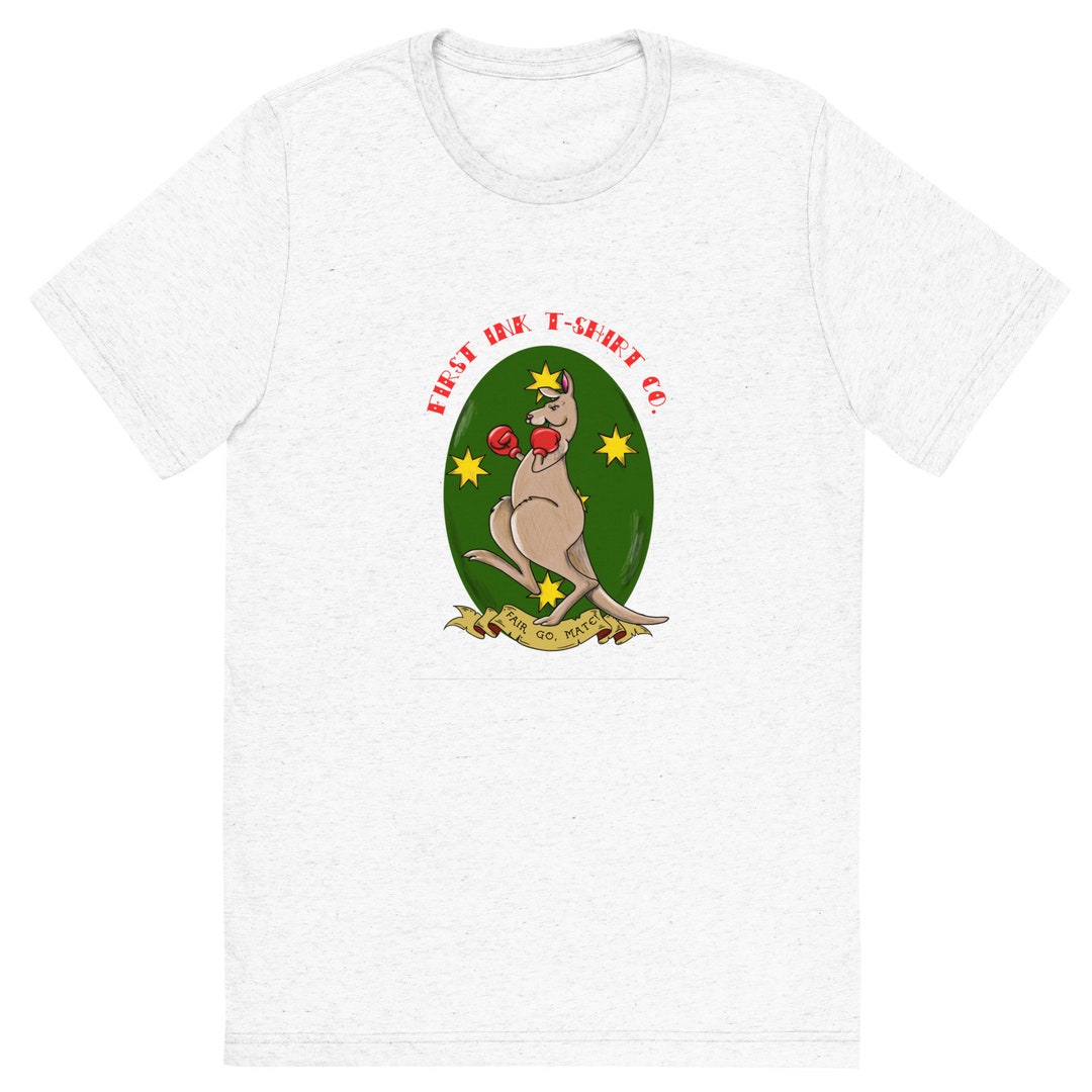 Fair Go Mate Boxing Kangaroo Tattoo Etsy
