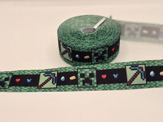 Mine Ribbon Craft 25mm or 38mm, priced per METRE. Perfect for crafting - Delivered Duty Paid to USA.