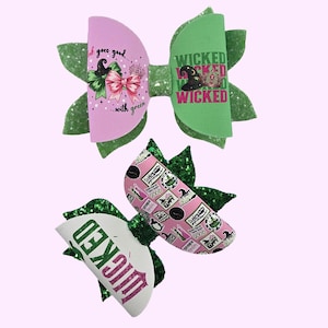 Wicked Witch x Good Witch Hair Ties. Single or Pair - Delivered Duty Paid to USA.
