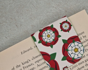 Tudor Rose Magnetic Bookmark. Henry 8th, Anne Boleyn, the tudors. - Delivered Duty Paid to USA.