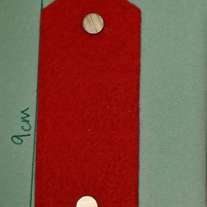 Tudor Rose Magnetic Canvas Bookmark. Henry 8th, Anne Boleyn, the tudors. - Delivered Duty Paid to USA. image 3