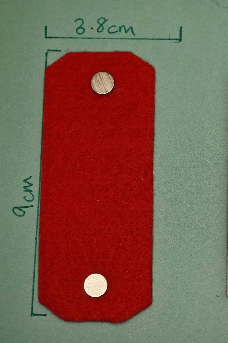 Tudor Rose Magnetic Canvas Bookmark. Henry 8th, Anne Boleyn, the tudors. - Delivered Duty Paid to USA. image 3
