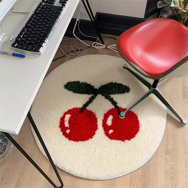 Cherry Bomb Rug Etsy