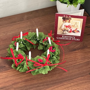 FIRST-EDITION Kirsten&#39;s Saint Lucia Wreath, American Girl/Pleasant Company, Vintage, Retired
