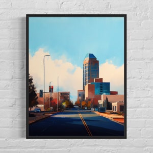 Huntsville Alabama Art Print - Huntsville Poster Artwork