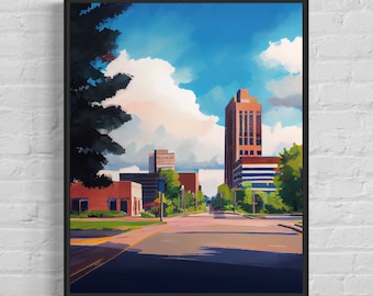 Livonia Michigan Art Print - Livonia Poster Artwork