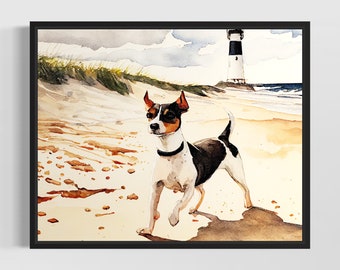 Rat Terrier Cartoon - Etsy Rat Terrier Cartoon - Etsy