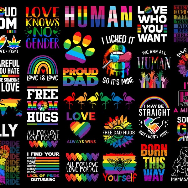 Plus de 110 fichiers LGBT LGBT, fichiers Svg Gay Pride, lesbiennes, Svg arc-en-ciel LGBT, Svg citations LGBT, dictons gays Svg, Png queer, tenue festival gay Svg