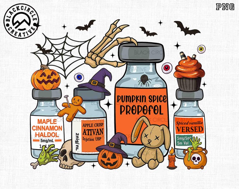 Medicin Halloween png, Spöklik sjuksköterska png, Sjuksköterskeliv png, Halloween-sjuksköterska png, Rolig sjuksköterska png, Spöklik omvårdnad png, IVA-sjuksköterska png, Akutsjuksköterska bild 1