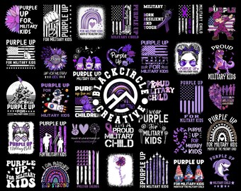 Paquete Png de niños militares, Png de niños militares, Png morado, Mes del niño militar Png, Png de niños militares, Diseños de sublimación