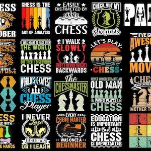 Chess Day Svg Bundle, Chess Svg Files, Chess Shrit Designs, Chess Clipart, Chess Game Svg, Board Game Svg, Chess Pieces, Instant Download