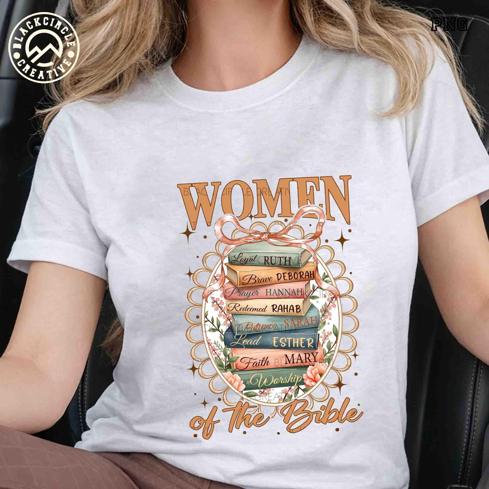 Women of the Bible Png, Bible Verse Png, Christian Grandma Core Png ...