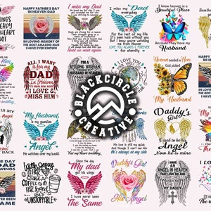Memorial Png Bundle, Memorial Quote Png, Bereavement Png, Heaven Png Bundle, Christian Png, Remembrance Png, Loving Memory Png, Angel Png
