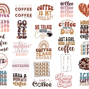 100+ Retro Coffee Png Bundle, Boho Coffee Png, Coffee Retro Png, Wavy Coffee Png, Coffee Smiley Face Png, Coffee Lover, Coffee Tshirt Design