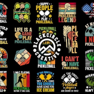 Pickleball Svg Bundle, Pickleball Svg, Pickleball Mom Svg, Pickleball Court Svg, Pickleball Paddles Svg, Pickleball Shirt, Digital Download