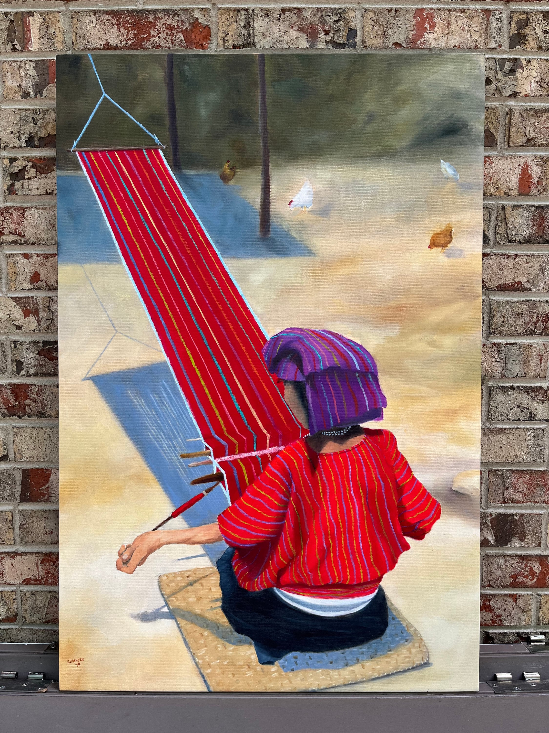Mayan Woman Painting - Etsy
