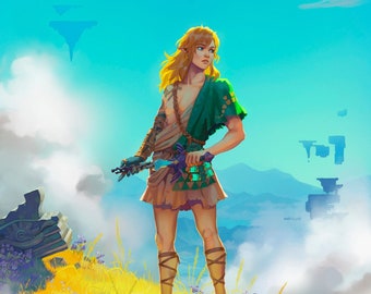 Link / Lacrime del Regno stampa d'arte