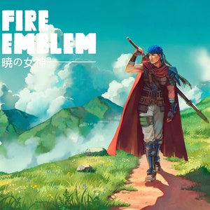 Ike Fire Emblem kunstdruk