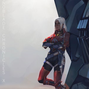 Elma Xenoblade Chronicles X | art print