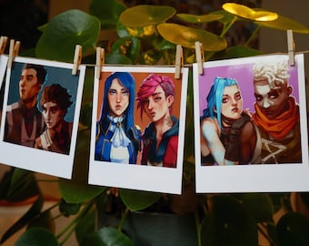 Arcane Polaroid Prints | League of Legends