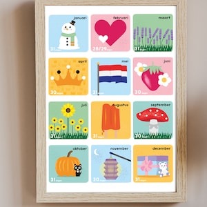 A3 Postermonate für Kinder